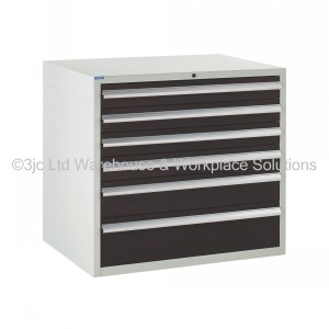 Euroslide Storage Cabinet 6 Drawer 825mm